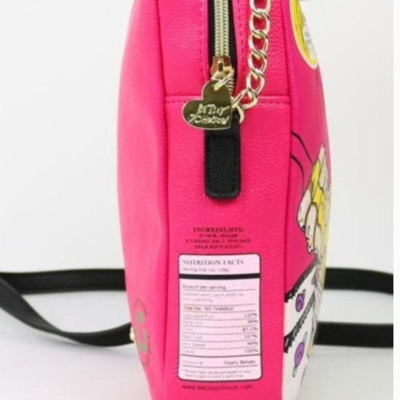 NWT Betsey Johnson Pancakes Flap Jacks Crossbody - Picture 3 of 9